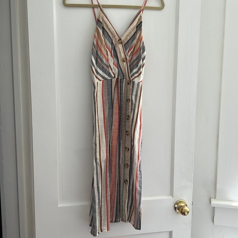 Express striped dress